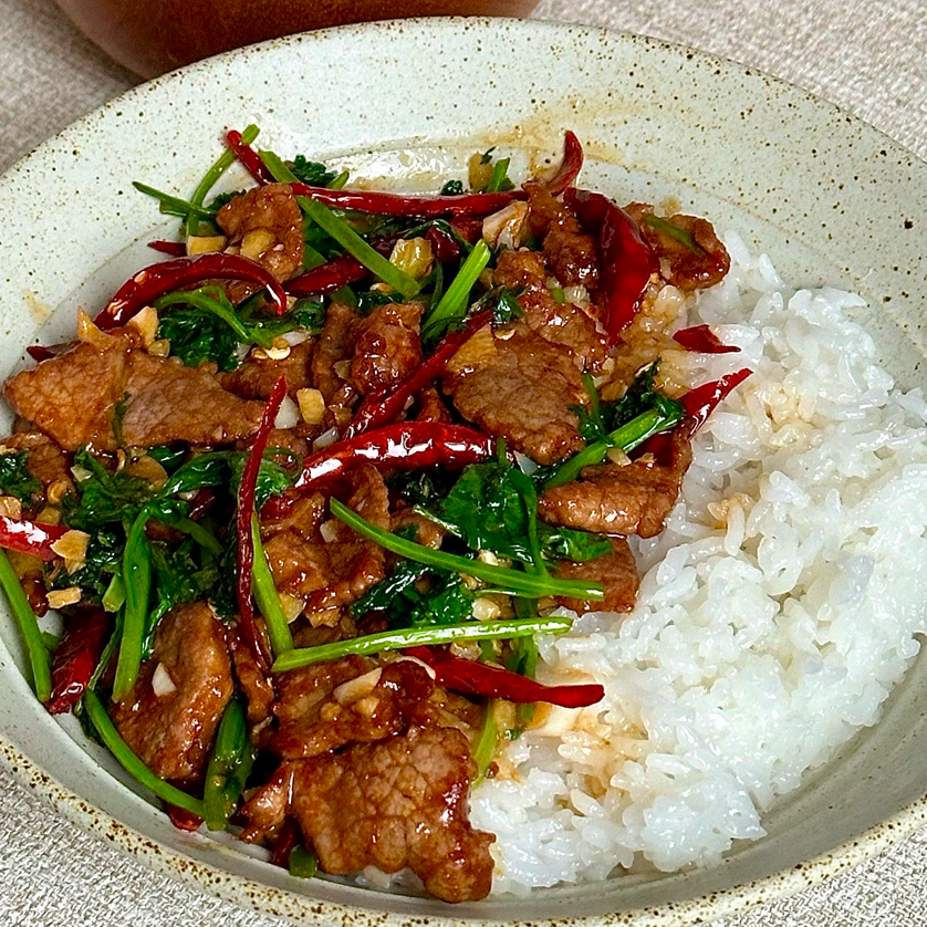 Beef Mince with Celery